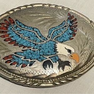 Vintage Western style belt buckle!